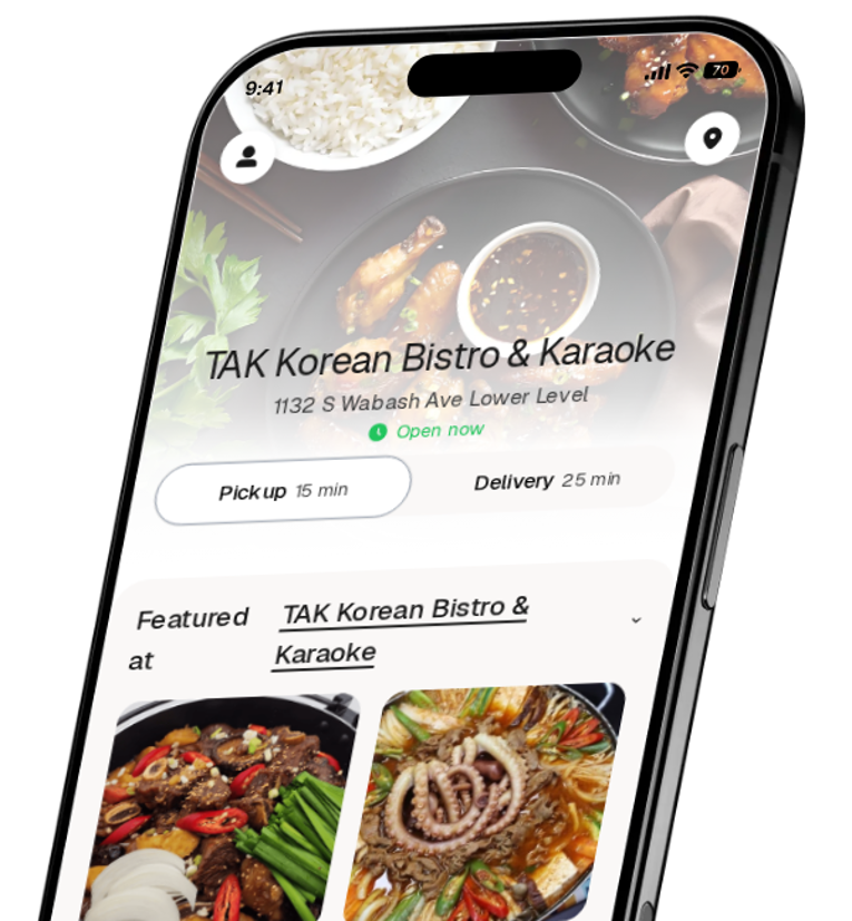 TAK Korean Bistro & Karaoke app preview